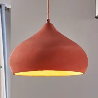 LINDBY Fiona 1-flg. 30 cm terracotta Beton
