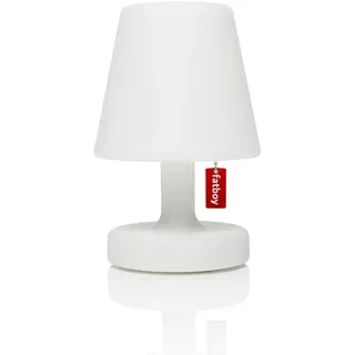 Fatboy Edison the Petit | Tischlampe, Outdoor-Lampe, Nachttischlampe | ohne Kabel | aufladbar mit Mini-USB | aus Kunststoff | 25cm Höhe | Weiß
