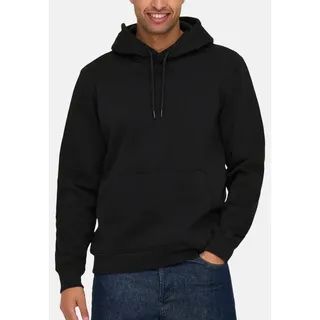 Only & Sons Kapuzenpullover in Black | Gr.: S