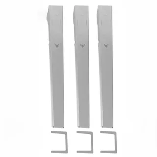 Verlängerte Füße für Feuerschale Allround | Für eine ergonomische Grillhöhe | Temparaturbeständiger Edelstahl - Made in Germany