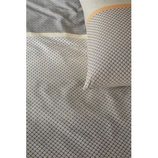 Beddinghouse x Fiep Amsterdam Bettwäsche Alluring_Natural_DE_UV_155x220 1 Bettbezug, 1 Kissenbezug 155 x 220 cm, 2 teilig, Bettbezug Kopfkissenbezug Set kuschelig weich hochwertig beige