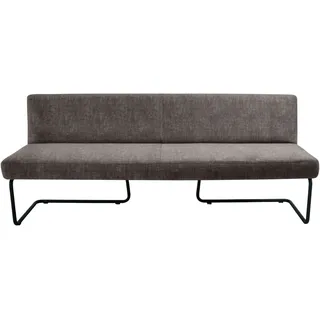 K+W Komfort & Wohnen Polsterbank grau 202 x 82 x 67 cm