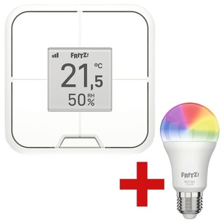 Smart Home Taster »FRITZ!DECT 440« inkl. Smart Home LED-Lampe »FRITZ!DECT 500«, AVM, 6.8x1.8 cm