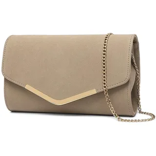 Miss Lulu Clutch Beige