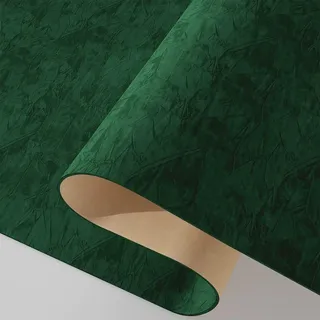 Decotalk Samtstoff Selbstklebend Tapete Grün 40X500cm Wände Tapeten Stretch Stoff Luxus Tapete für Zimmer Samt Schmuckschatullen Wände Samtstoff Folie für Schmuckschatulle Kommode Schrankfolie Wand