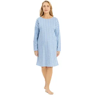 Rösch Nachthemd im Retro-Muster Halbkreise 100% Baumwolle 1253674 - 36
