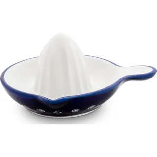 Bunzlauer Keramik Zitronenpresse Citruspresse Saftpresser Ø11 cm H 6 cm Dekor 166a, GU-1122