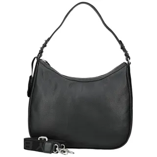 Burkely Umhängetasche Taschen Leder . schwarz
