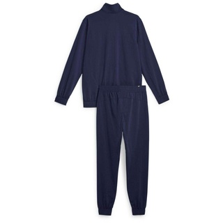 PUMA Herren Trainingsanzug - Poly Suit cl, Tracksuits, Polyester, Logo, einfarbig Dunkelblau 2XL