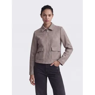 Only Onlvela Zip Short Jacket Otw Noos Braun 50