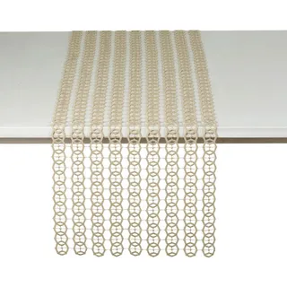 Pichler Tischläufer, Gold, Textil, Spitze, 38x120 cm, Wohntextilien, Tischwäsche, Tischläufer
