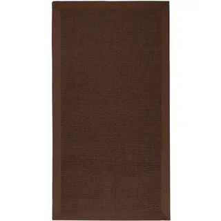 Karat Sisal-Teppich Amazonas Dunkelbraun Mit Bordüre 200 x 290 cm
