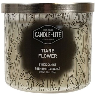 Candle-liteTM Duftkerze Duftkerze Tiare Flower - 396g (1.tlg) weiß