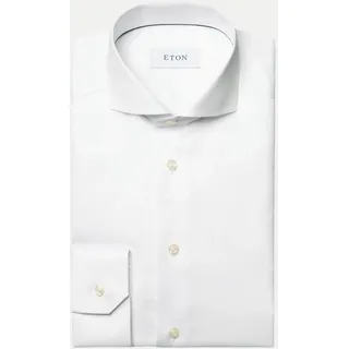 Slim-Fit Businesshemd Weiß 40