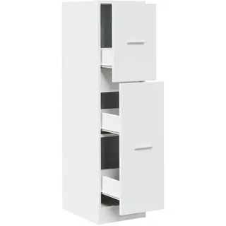 vidaXL Apothekerschrank 30 x 41 x 118 cm Weiß