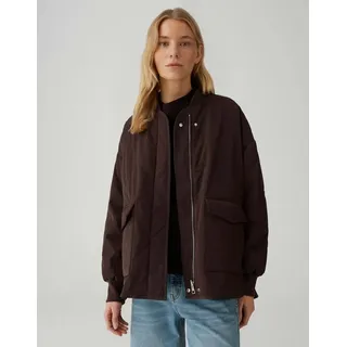 Opus Damen Jacke | HELLSY Loose Wasserabweisende Wendejacke mit Steppung Coffee Bean, 38