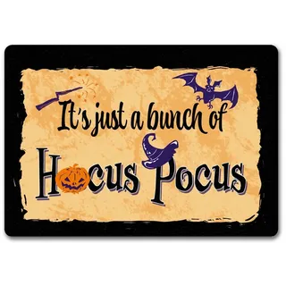 speecheese Fußmatte Fußmatte in 35x50 cm ohne Rand mit Halloween Motiv und Spruch It's a