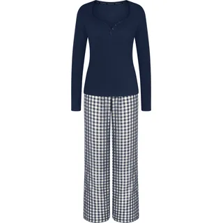 Triumph Elevated Sets PK LSL 01 Pyjama Blau 46