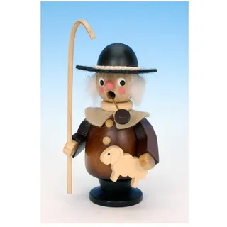 Christian Ulbricht Erzgebirge Minis Räuchermann Schäfer natur 10,0 cm