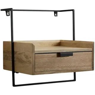 KADIMA DESIGN Nachtschrank 44 x 45 x 35 cm Beige