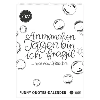 DuMont Buchverlag Funny Quotes-Kalender 2027