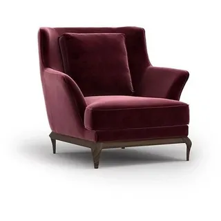 JVmoebel Sessel Eleganter Sessel mit lila Akzenten und hochwertiger Polsterung (1-St., Sessel), Made in Europa lila