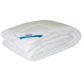 Beco "BeCo Antibac - antibakterielle Bettwaren - kochfest", weiß, Textil, Füllung: Hohlfaser,Hohlfaser, 135x200 cm, für Hausstauballergiker und Personen mit hohen Hygieneansprüchen