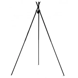 Natur24 Feuerschale Tipi Dreibein 100 x 210 x 100 cm Stahl Schwarz schwarz