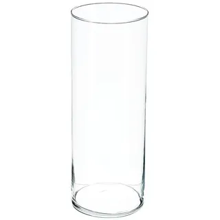Atmosphera - Zylindervase - Glas - H40cm - Transparent