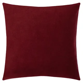 Zoeppritz Kissenbezug Soft-Fleece 50 x 50 cm Rot