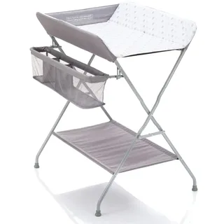 Fillikid Mobile Wickel-Kombi mit Fächern - Exklusiv Circle - Grau