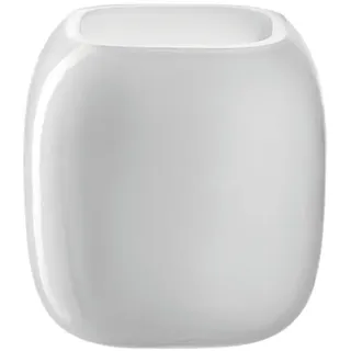 Leonardo Vase Milano 9,3cm in Farbe weiß