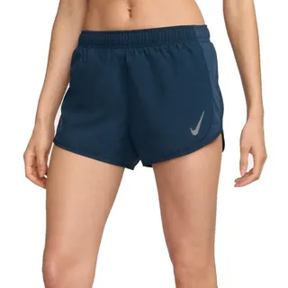 Nike Tempo Race Shorts Damen Armory Navy/Reflective Silver L