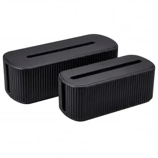 MCW Kabelbox Q73 2-tlg. Schwarz