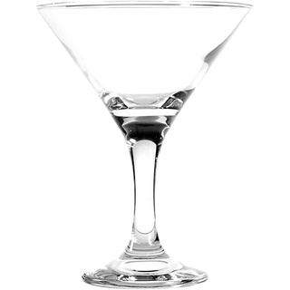 Pasabahce Satz von 12 Martini-Kelchen, transparent, Cl 19