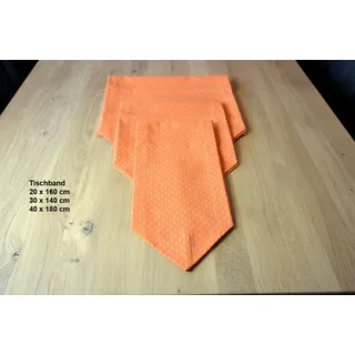 Tischwäsche Tischband 30 x 140 cm orange