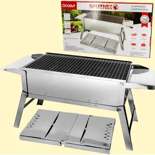 Compar Mangal Schaschlik Edelstahl-Grill Sputnik