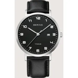 BERING Titanium 18640-402 Leder 40 mm 18640-402