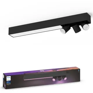 Philips CENTRIS LED RGBW Einbaustrahler 25W 230V + 3x GU10 5,7W - Schwarz