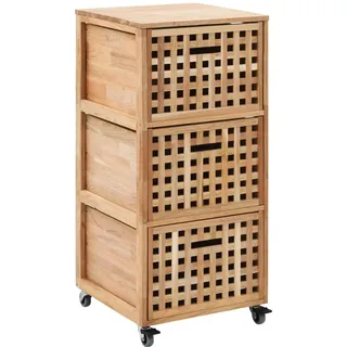 vidaXL Badschrank 41 x 91 x 41 cm Walnuss