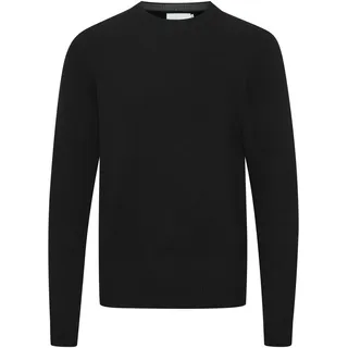 CASUAL FRIDAY Strickfleece-Pullover anthrazit schwarz 3XL
