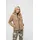 Teddyfleece Jacke Braun L