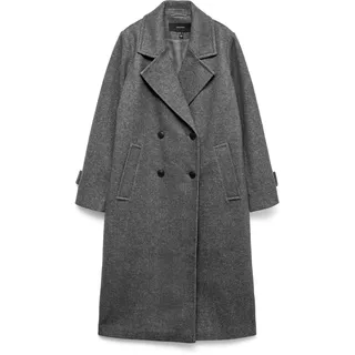Vero Moda VMEVA LONG COAT NOOS Grau M