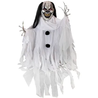 EUROPALMS Halloween Figur Clown Gildo, animiert, 120x16x80cm