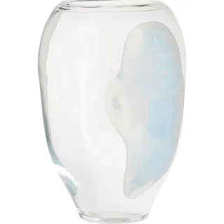 Jali Vase 35 cm, hellblau