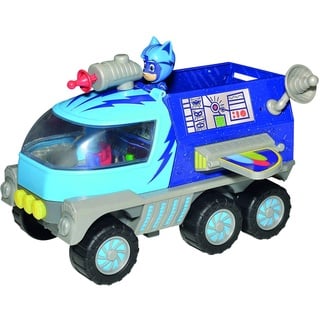 Simba 109402367 - PJ Masks Mond Rover / mit Catboy Figur / mit Licht und Sound / mit Schussfunktion / mit Action Figur / 27cm groß, für Kinder ab 3 Jahren