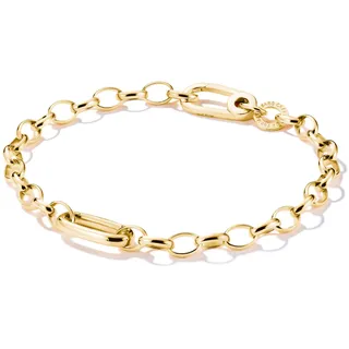 Thomas Sabo Charm-Armband goldfarben C1202-413-39 Größe 17