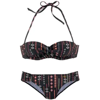 Buffalo Bügel-Bandeau-Bikini Damen Schwarz 32 Cup A