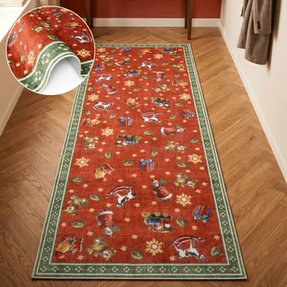 Villeroy & Boch Toy's Delight Teppichläufer 80 x 200 cm Rot/Grün