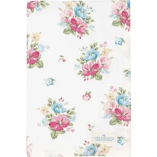 Greengate Josefina Geschirrtuch White 70x50cm